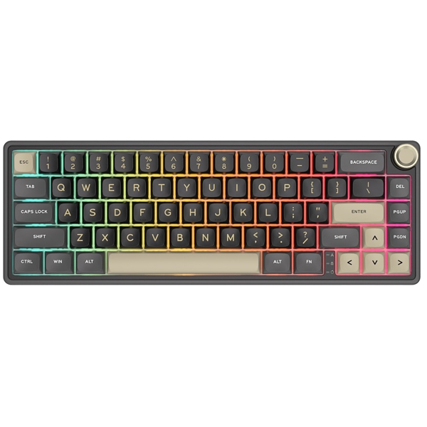 Mechanical Keyboard Royal Kludge Rk R Rgb Chartreuse Switch Hot Swappable Type C Wired