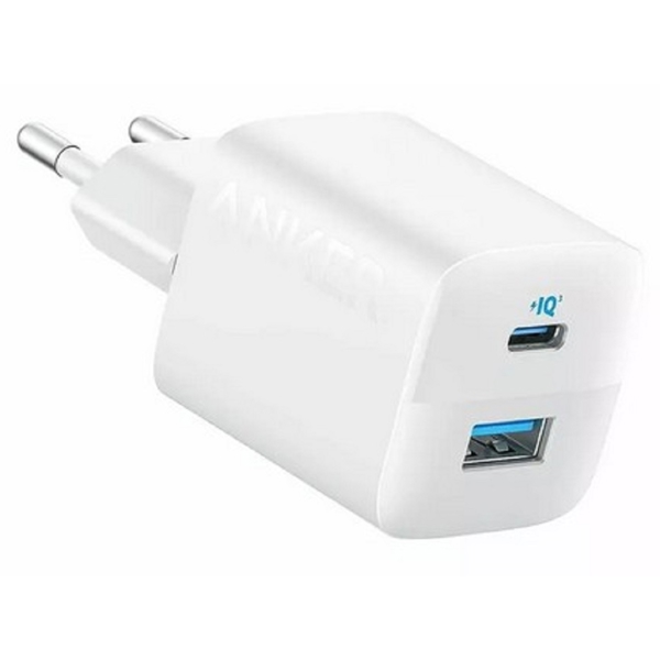 მობილურის დამტენი Anker A2331G21 323, 33W, USB-C, USB, White