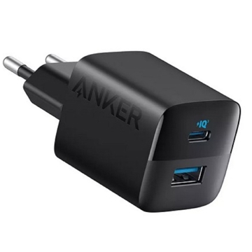 მობილურის დამტენი Anker A2331G11 323, 33W, USB-C, USB, Black