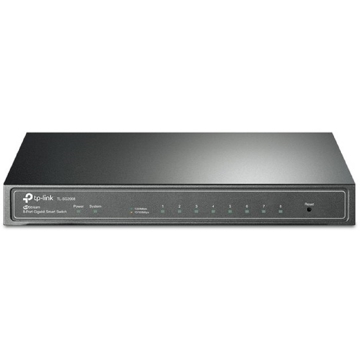 სვიჩი TP-link TL-SG2008, 8-Port Gigabit, Switch, Black