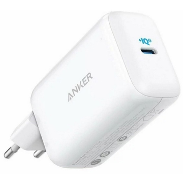 მობილურის დამტენი Anker A2712H21 PowerPort III Pod, 65W, Type-C, White