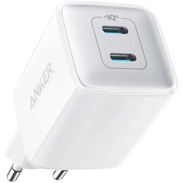 Anker A2038G21 Powerport III 521 Nano Pro, 40W, 2xType-C, White