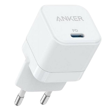 მობილურის დამტენი Anker A2149G21 PowerPort, 20W, Type-C, White