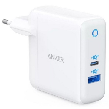 მობილურის დამტენი Anker A2013L11, 20W, USB, USB-C, White