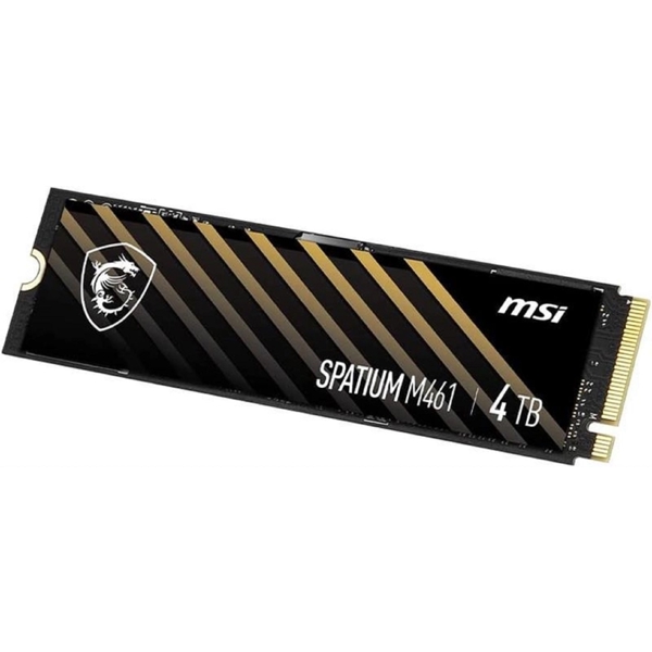 MSI S78-440R030-P83 Spatium M461, 4TB, M.2, Internal Hard Drive