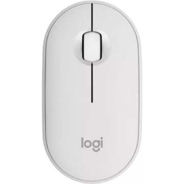 მაუსი Logitech L910-007013 M350s Pebble, Wireless, Bluetooth, USB, White