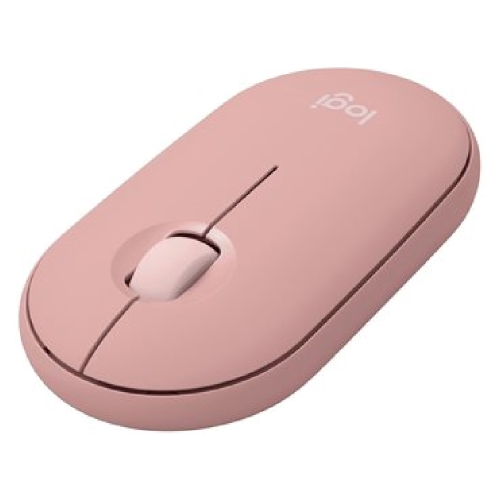 მაუსი Logitech L910-007014 M350s Pebble, Wireless, Bluetooth, USB, Pink