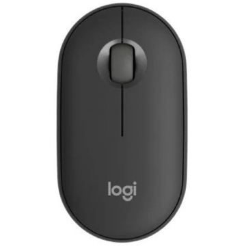 მაუსი Logitech L910-007015 M350s Pebble, Wireless, Bluetooth, USB, Mouse, Grey