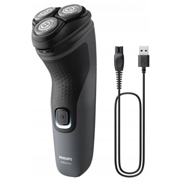 წვერსაპარსი Philips S1142/00, Electric Shaver, Grey