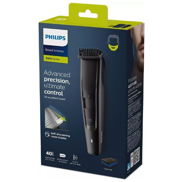 თმის საკრეჭი Philips BT5515/70, Hair Trimmer, Black