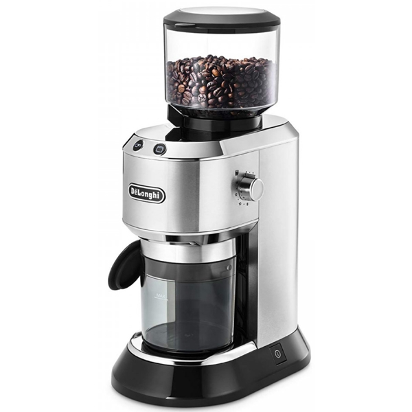 ყავის საფქვავი DeLonghi KG520.M, 150W, Electric Coffee Grinder, Black