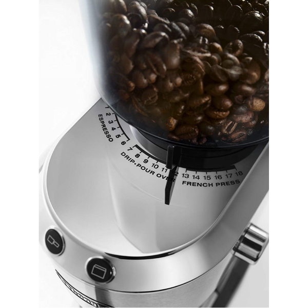 ყავის საფქვავი DeLonghi KG520.M, 150W, Electric Coffee Grinder, Black