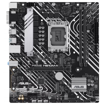 დედა დაფა Asus 90MB1G20-M0EAYC PRIME H610M-A-CSM, LGA 1700, DDR5, 96GB