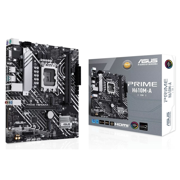 Asus 90MB1G20-M0EAYC PRIME H610M-A-CSM, LGA 1700, DDR5, 96GB