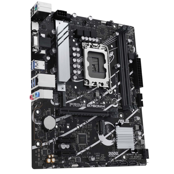 დედა დაფა Asus 90MB1FI0-M1EAY0 PRIME B760M-K, LGA 1700, DDR5, 96GB