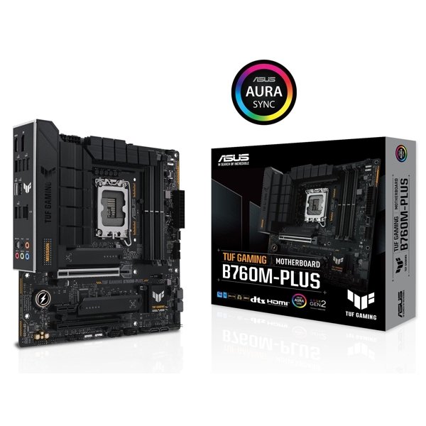 დედა დაფა Asus TUF 90MB1ES0-M1EAY0 B760M-PLUS, LGA 1700, DDR5, 192GB