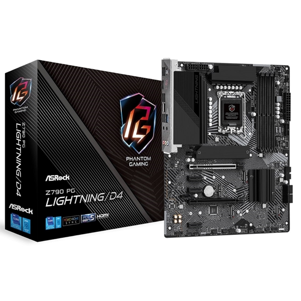 დედა დაფა ASRock Z790_PG_LIGHTNING, LGA 1700, DDR4, 128GB