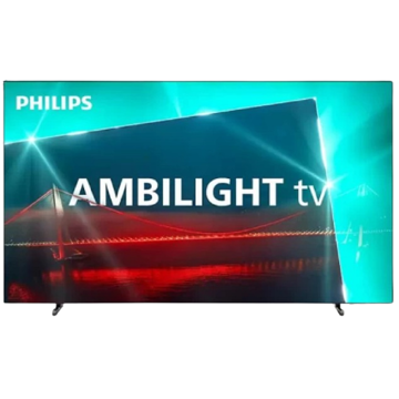 Philips 55OLED718/12, 55", 4K UHD, Smart TV, Android TV, USB, HDMI, LAN, BT, WIFI, Black