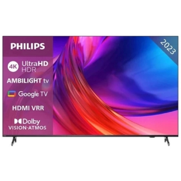 ტელევიზორი Philips 75PUS8818/12, 75", 4K UHD, Smart TV, Android TV, USB, HDMI, LAN, BT, WIFI, Black