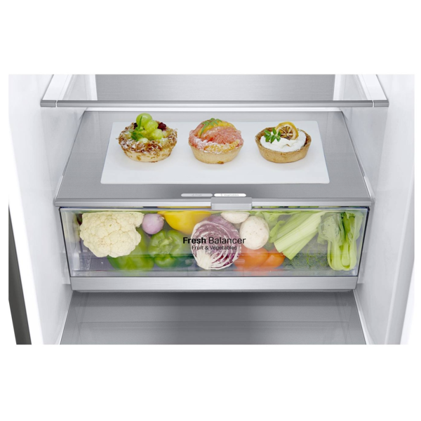 მაცივარი LG GC-B459SMUM.APZQCIS, 341L, No Frost, Refrigerator, Silver