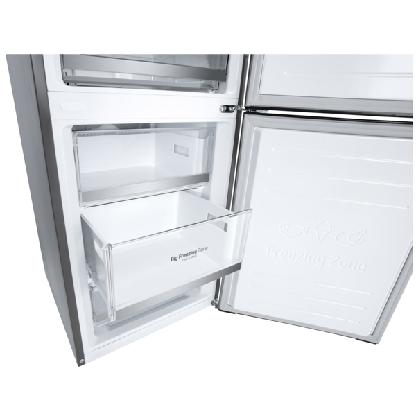 მაცივარი LG GC-B459SMUM.APZQCIS, 341L, No Frost, Refrigerator, Silver