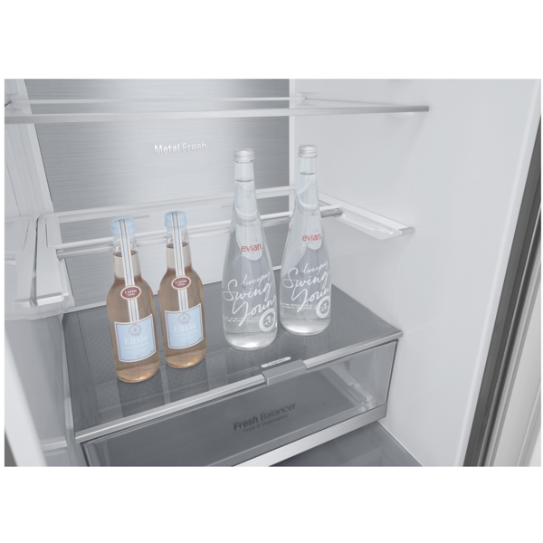 მაცივარი LG GC-B459SMUM.APZQCIS, 341L, No Frost, Refrigerator, Silver