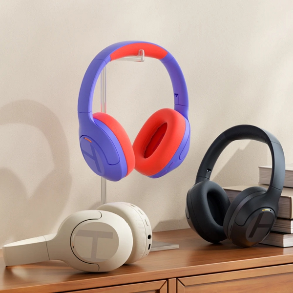 ყურსასმენი Haylou S35 ANC, Headset, Wireless, Bluetooth, Purple