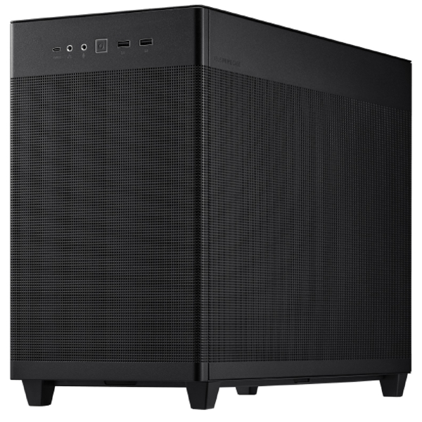 ქეისი Asus 90DC00G0-B39010 PRIME AP201, Computer Case, MiniT, MicroATX, Mini-ITX, USB-C 3.1, 2xUSB 3.1, Black