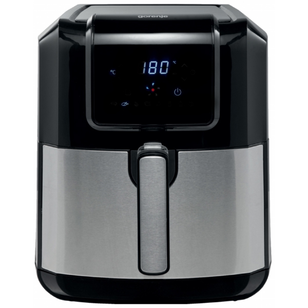 აეროგრილი Gorenje AF1700DB, 1700W, 5L, Air Fryer, Black/Silver