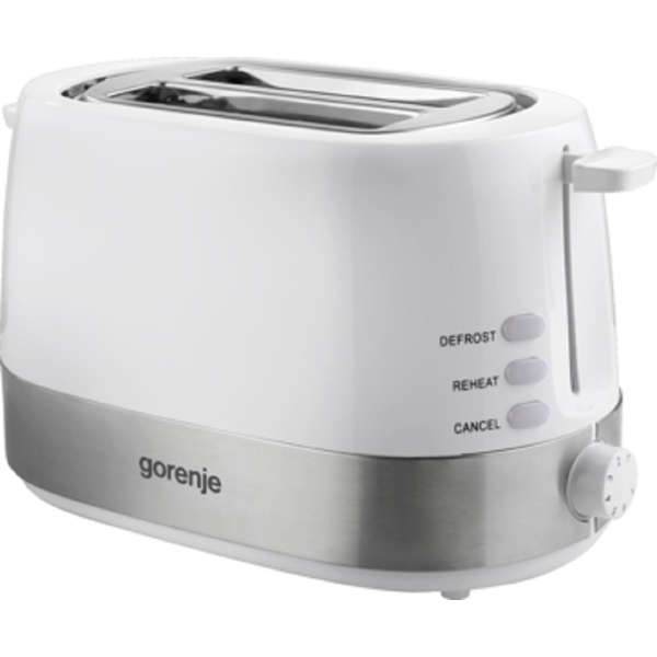 Gorenje T850WE, 850W, Toaster, White