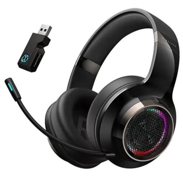 Edifier Hecate G6 PRO, Gaming Headset, RGB, Wireless, 2.4GHz, Bluetooth, Black