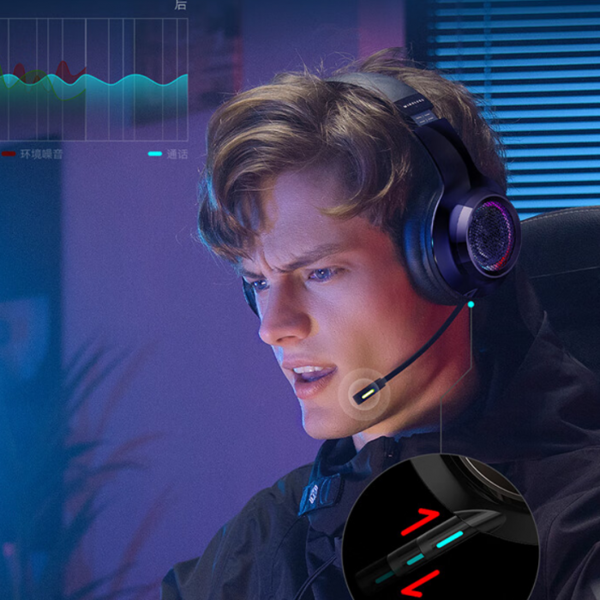 ყურსასმენი Edifier Hecate G6 PRO, Gaming Headset, RGB, Wireless, 2.4GHz, Bluetooth, Black