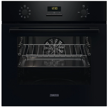 ჩასაშენებელი ელექტრო ღუმელი Zanussi ZOHEE2K2, 2090W, 65L, Built-In, Black