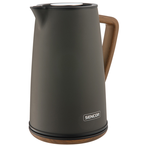 ელექტრო ჩაიდანი Sencor SWK 2727MB, 2200W, 1.7L, Electric Kettle, Dark Grey