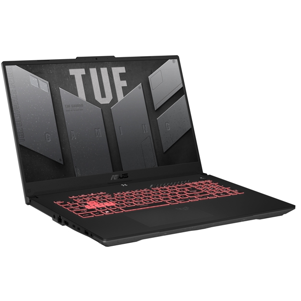 ნუთბუქი Asus TUF FA707NU-HX052 A17, 17.3", Ryzen 5-7535HS, 8GB, 512GB SSD, RTX4050 6GB, Mecha Gray