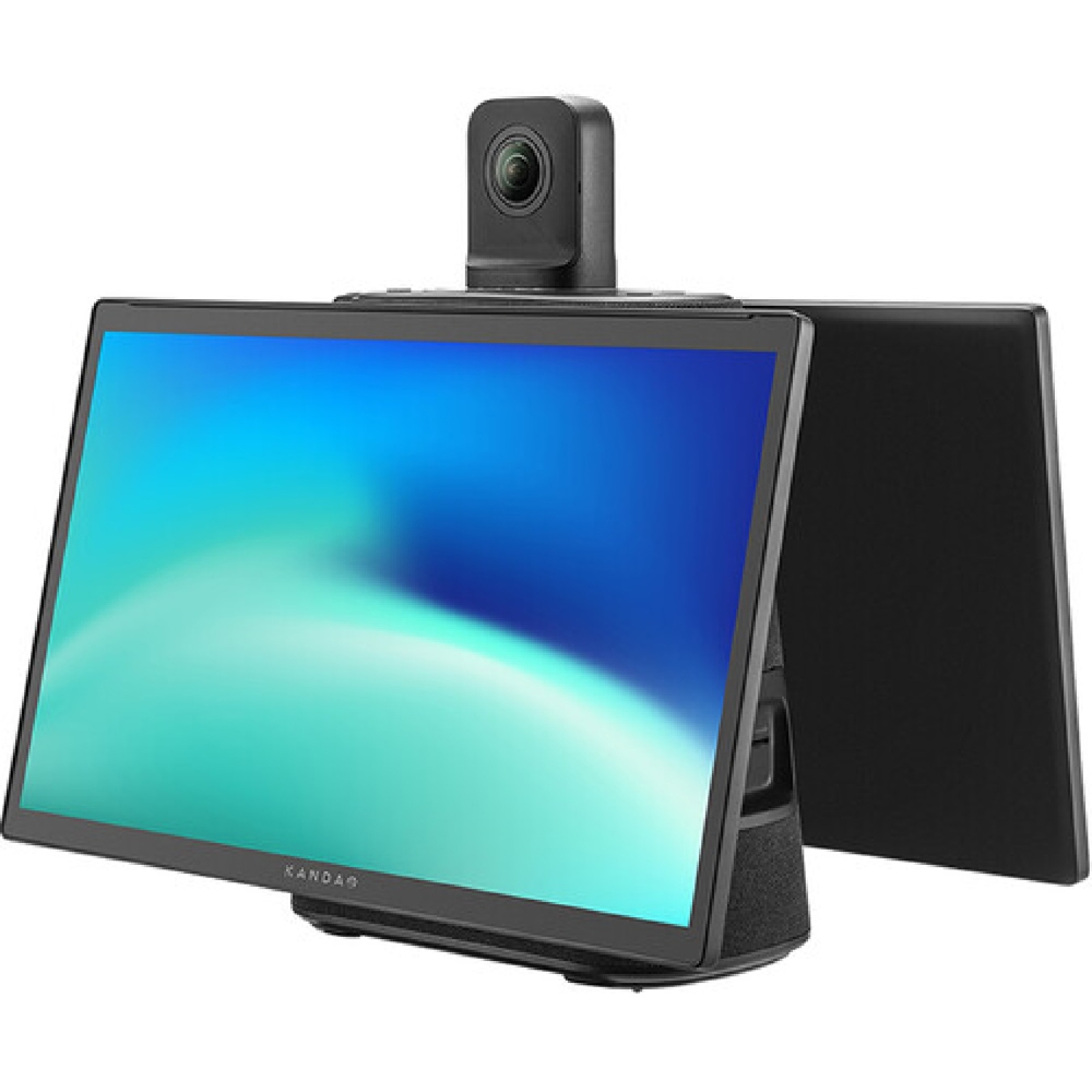 საკონფერენციო კამერა Kandao MT1001 Meeting Ultra, 4K UHD 360°, BT, WIFI, Type-C, Conference Camera With Dual Touchscreen, Black