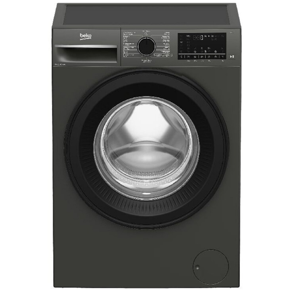 სარეცხი მანქანა Beko B3WFT5942MG b300, 9Kg, A+++, 1400Rpm, 63Db, Washing Machine, Grey