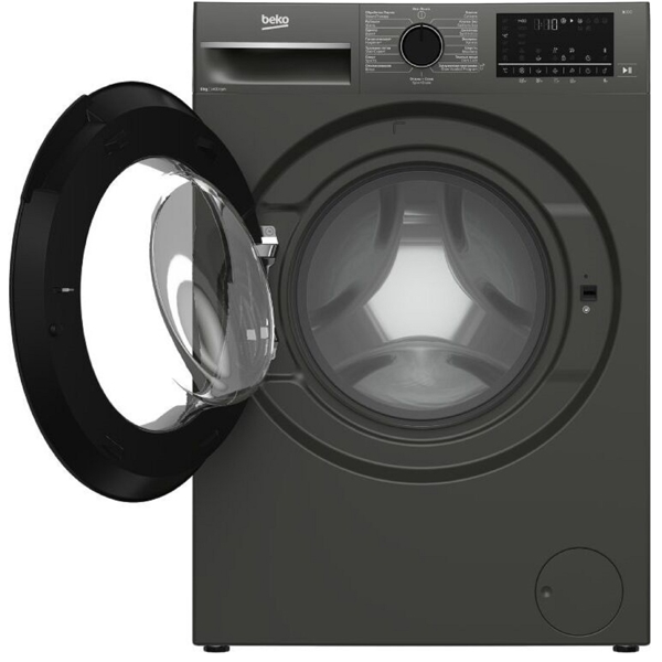 სარეცხი მანქანა Beko B3WFT5942MG b300, 9Kg, A+++, 1400Rpm, 63Db, Washing Machine, Grey