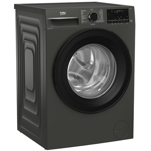 სარეცხი მანქანა Beko B3WFT5942MG b300, 9Kg, A+++, 1400Rpm, 63Db, Washing Machine, Grey