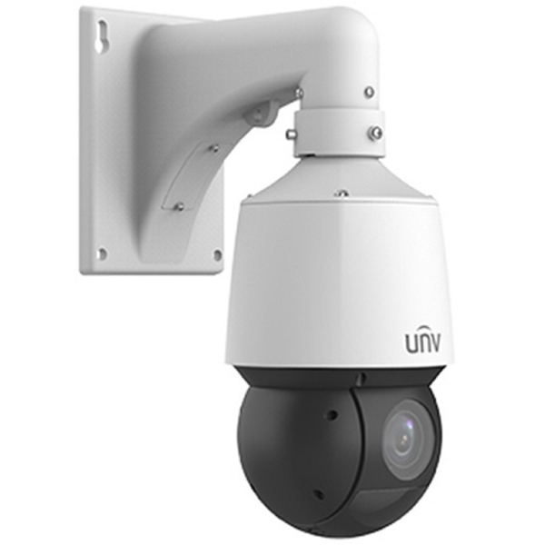 ვიდეო სათვალთვალო კამერა Uniview IPC6424SR-X25-VF-B Lighthunter PTZ Dome, IP Video Camera, 4MP, White