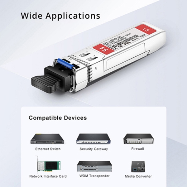 H3C SFP-XG-SX-MM850-E, Transceiver, Silver