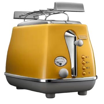 ტოსტერი Delonghi CTOC2103.Y, 900W, Toaster, Yellow