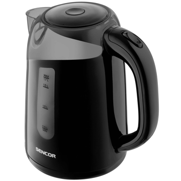 ელექტრო ჩაიდანი Sencor SWK 1701BK, 2200W, 1.7L, Electric Kettle, Black