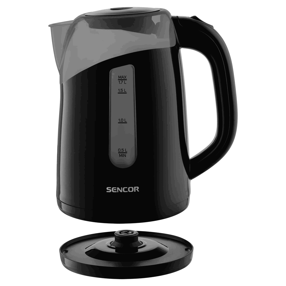 Sencor SWK 1701BK, 2200W, 1.7L, Electric Kettle, Black