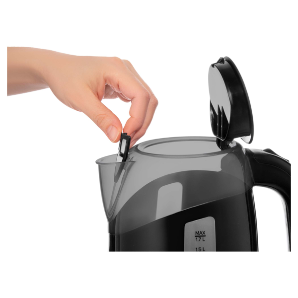 ელექტრო ჩაიდანი Sencor SWK 1701BK, 2200W, 1.7L, Electric Kettle, Black