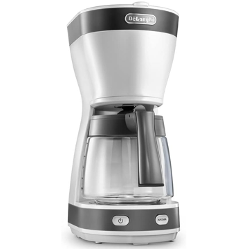 Delonghi ICM16210.WS, 1.5L, Coffee Machine, White