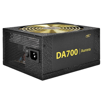 კვების ბოლკი Deepcool DA700 AURORA, 700W, 80 Plus, Power Supply, Black