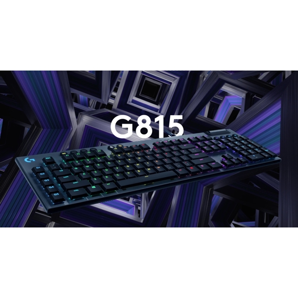 კლავიატურა Logitech 920-008991 G815, Wired, RGB, USB, Gaming Keyboard, Black