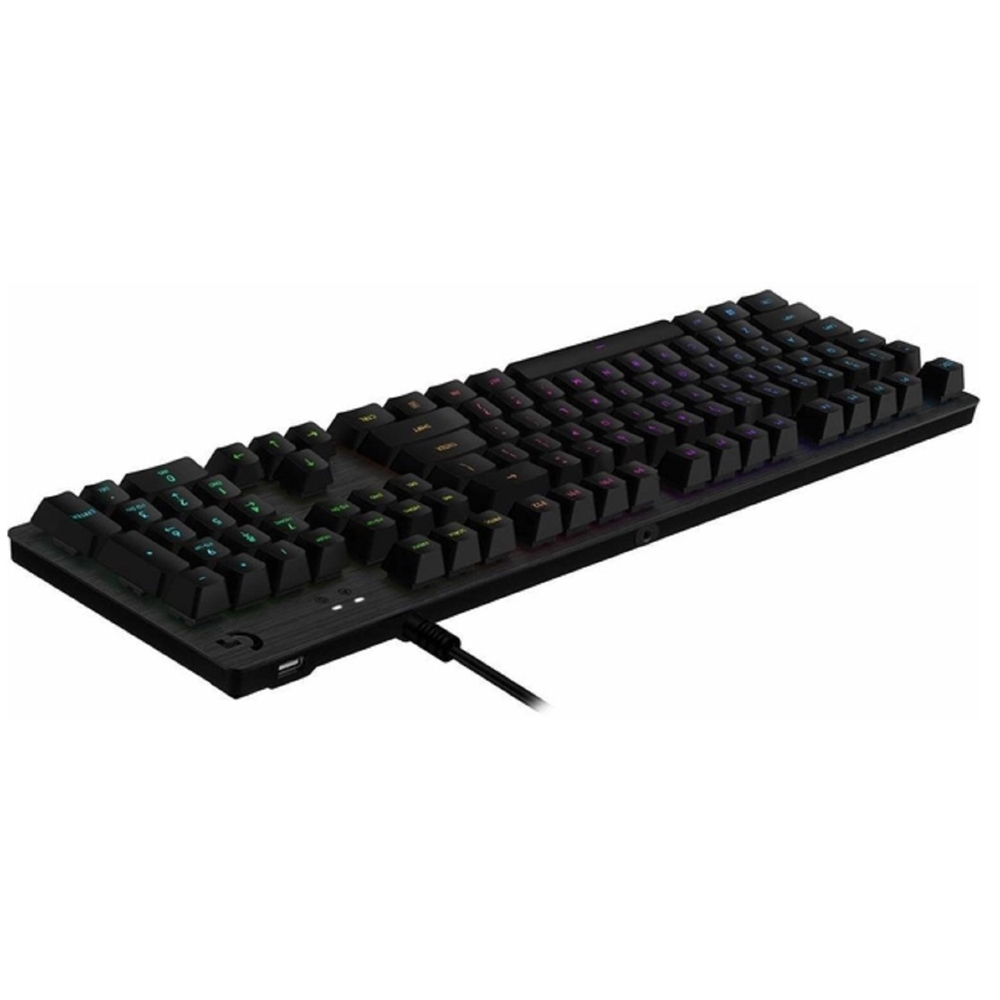 კლავიატურა Logitech 920-009329 G513 CARBON, Wired, RGB, USB, Gaming Keyboard, Black
