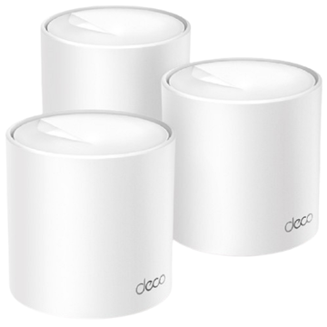 WI-FI გამავრცელებელი TP-Link Deco X10(3-pack), Whole Home Mesh Wi-Fi System, White